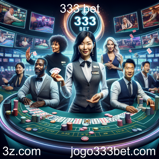 A Experiência Imersiva do Cassino Ao Vivo no 333 Bet